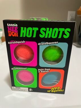 NeeDoh Hot Shots Squishy Balls